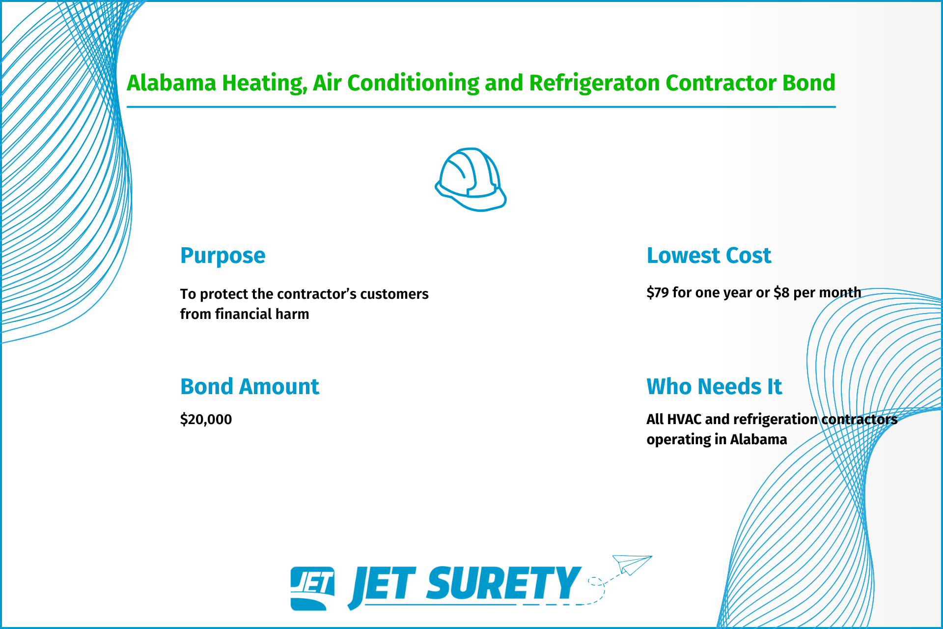 Alabama Heating, Air Conditioning and Refrigeration Contractor Bond